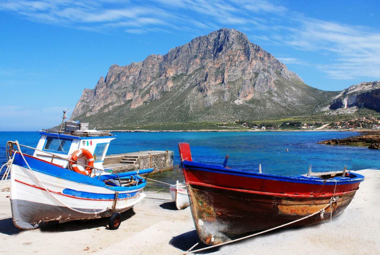 Casa Vacanza Tra Cielo E Mare クストナーチ エクステリア 写真